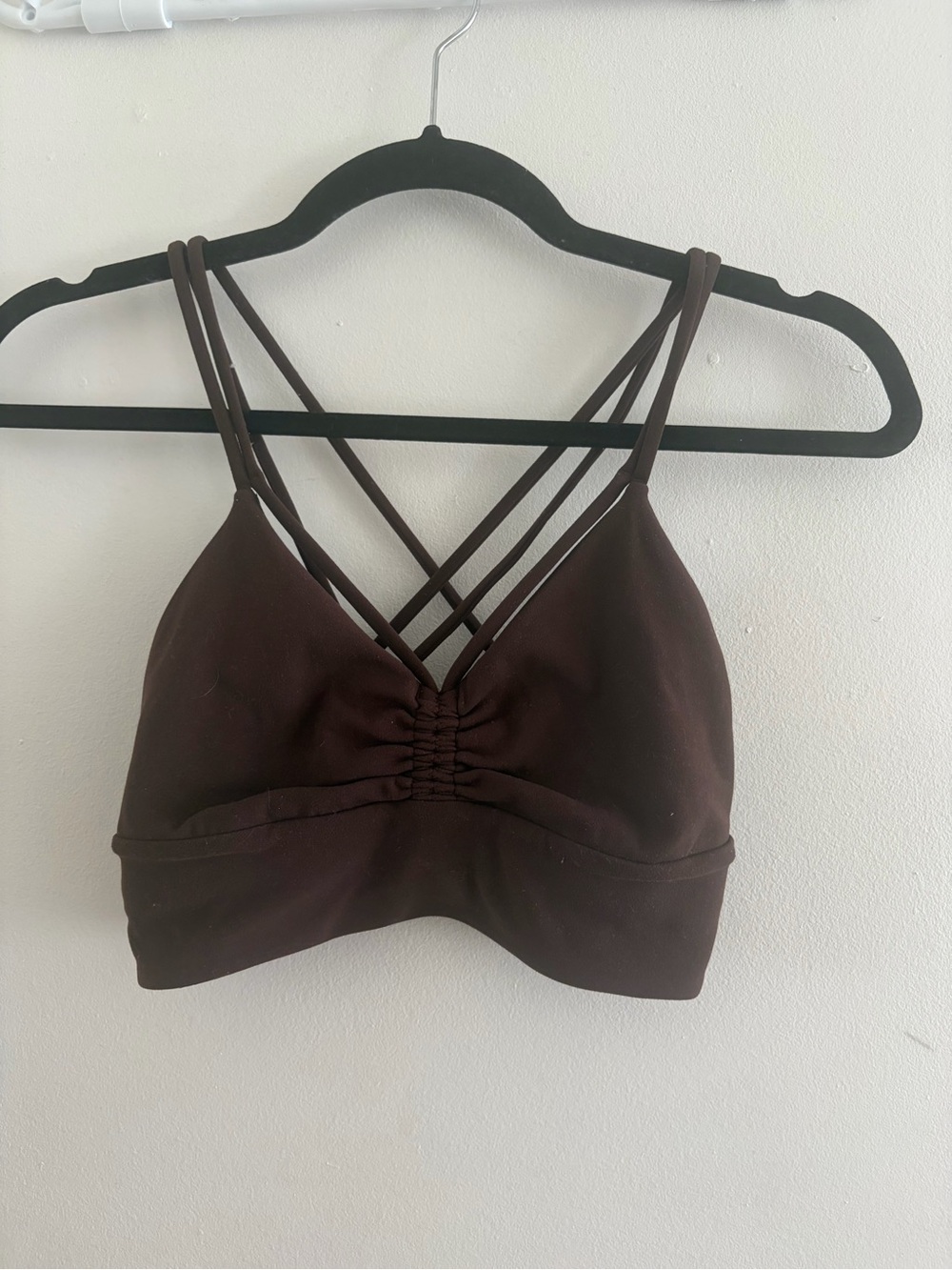 Lululemon Nulu strappy v neck sports bra